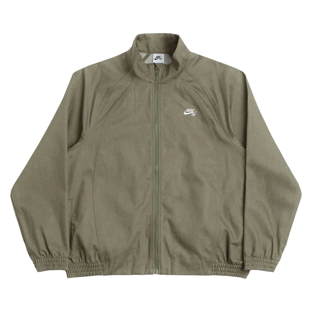 Nike Sb Denim Full Zip-Up Track Jacket - Olive/Green