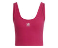 adidas Women's Adicolor Essentials Rib Tank Top - Real Magenta