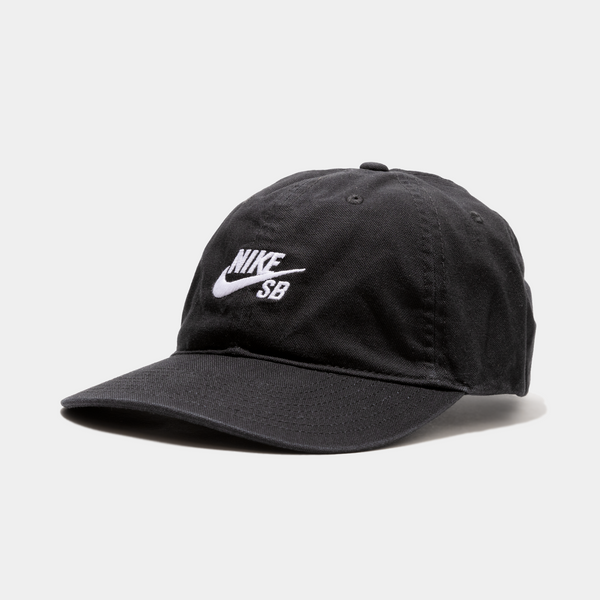 NIKE SB CLUB HAT - BLACK/WHITE