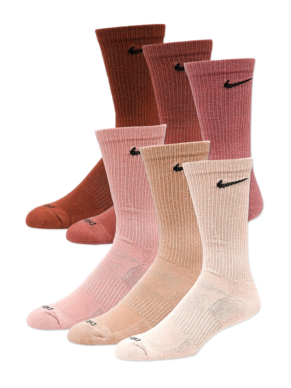 Everyday Plus Cushioned Crew Multi Colored SX6897-904