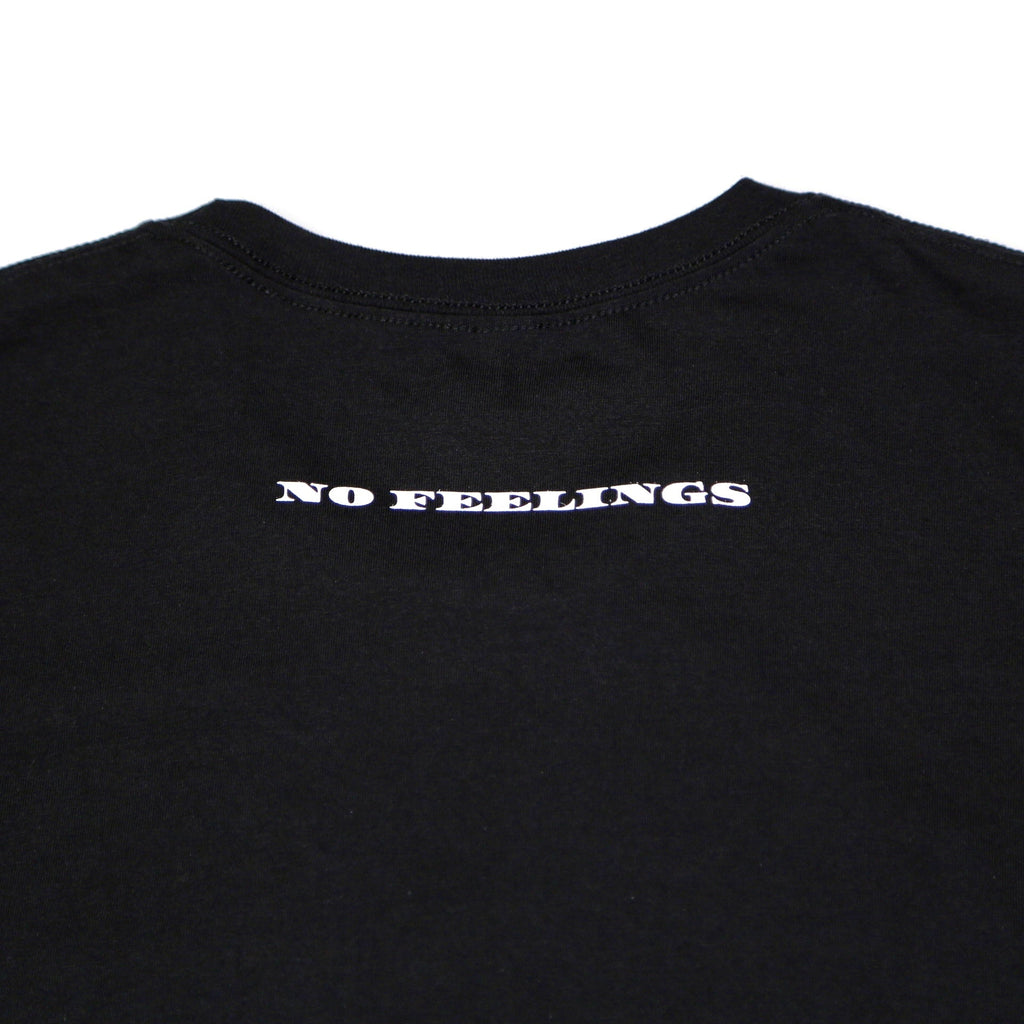 No Feelings T Shirt - Black