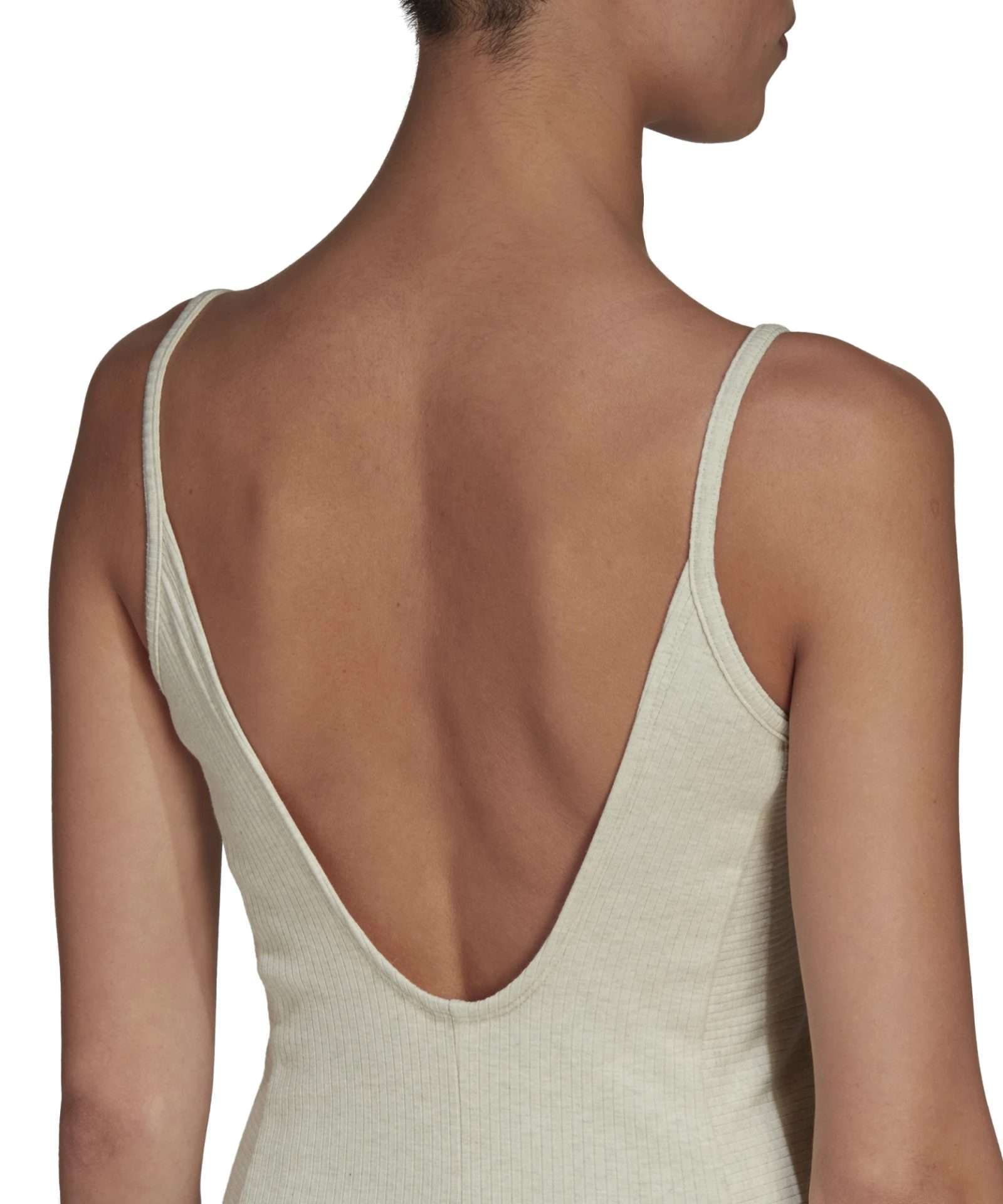 adidas Women's Studio Lounge Rib Jumpsuit - BOTANIC GREEN MEL