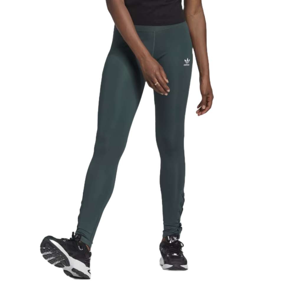 adidas Originals Women's Essentials Hight Waist Leggings - Mineral Green