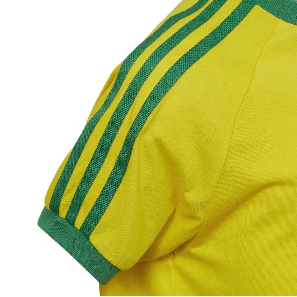 adidas Originals Boy's Adicolor 3-Stripes T-Shirt - Team Yellow