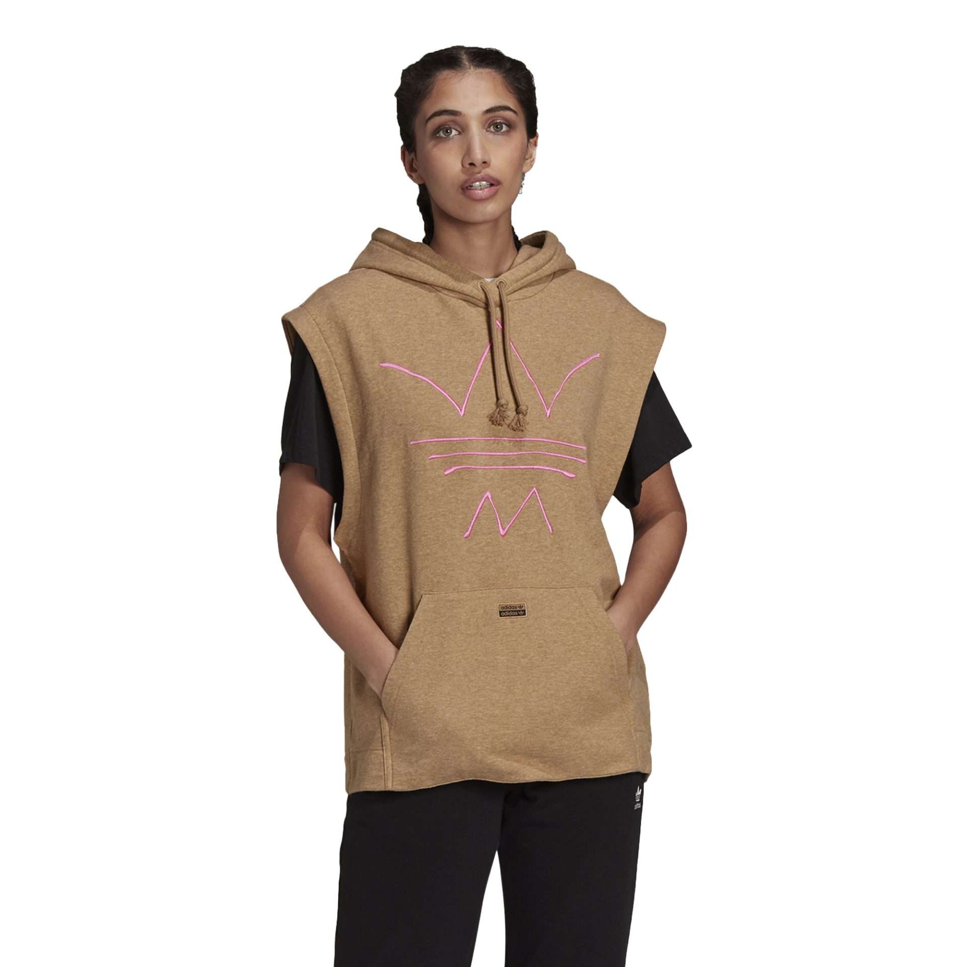 adidas Originals Women's R.Y.V. Hoodie - CARDBOARD