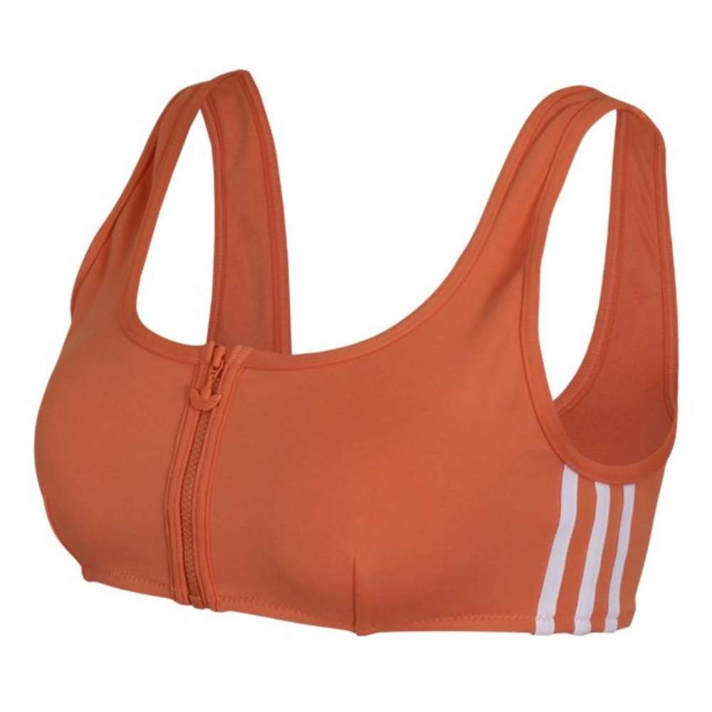 adidas Women's adicolor class Bikini Top - Hazy Orange / Hazy Copper