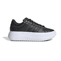 adidas Women's Grand Court Platform (Core Black / Core Black / Carbon)