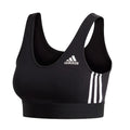 adidas Women's Must Haves 3-Stripes Bra Top - Black White