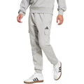 adidas Men's Essentials Feel Cozy Fleece Cargo Pants - Grey