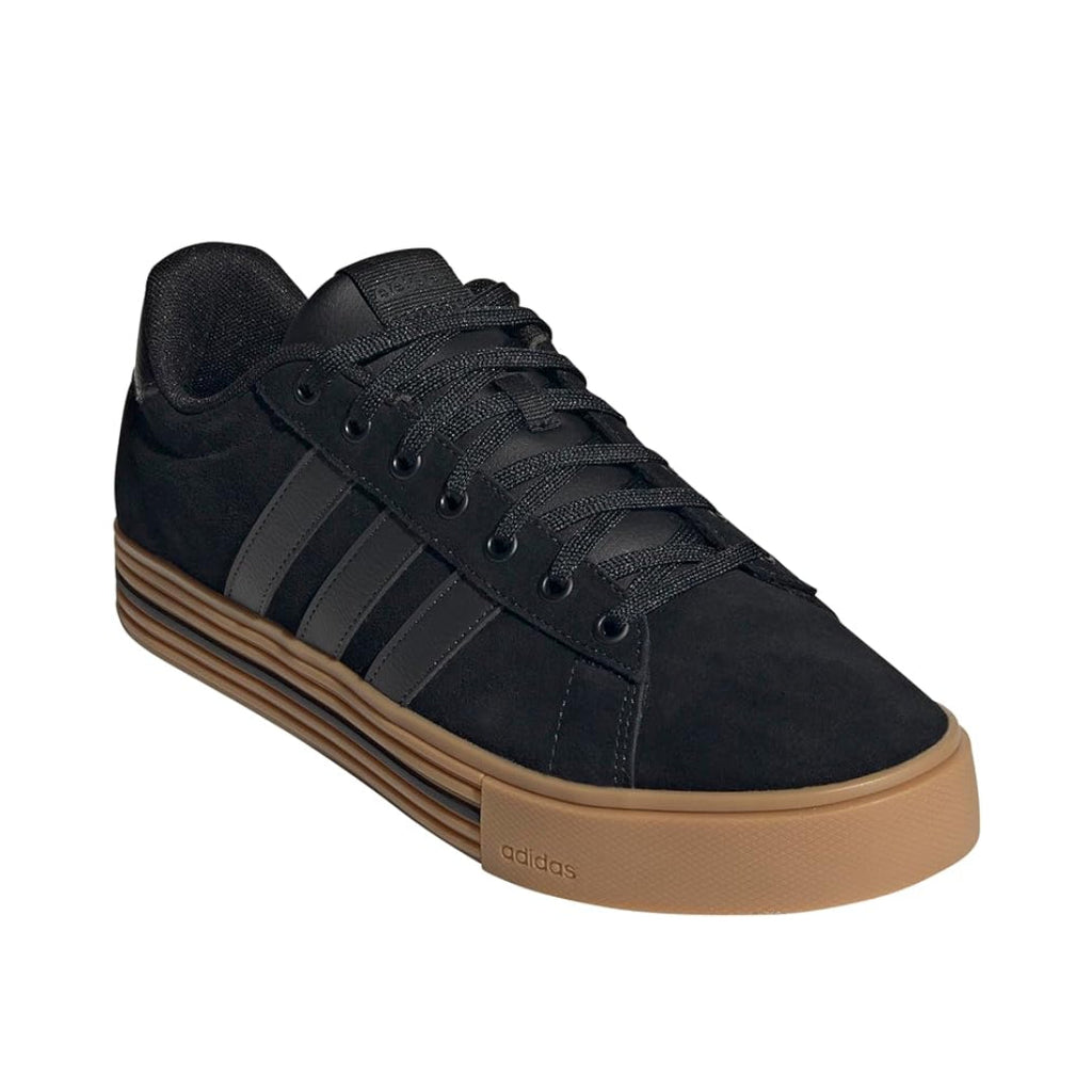 adidas Men's Daily 4.0 Sneaker - Black/Carbon/Gum